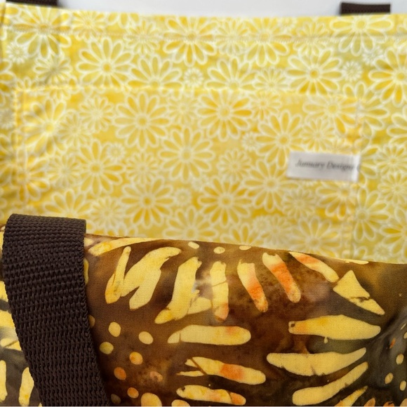 Handmade Sunflower Patterned Tote Bag - Picture 6 of 6